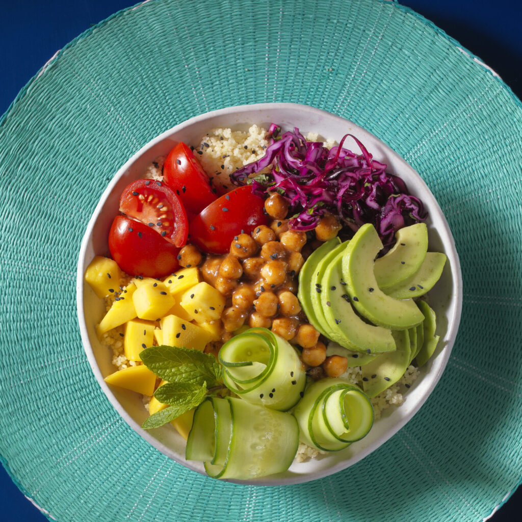 Buddhabowl Met Kikkererwtenvurry En Mango