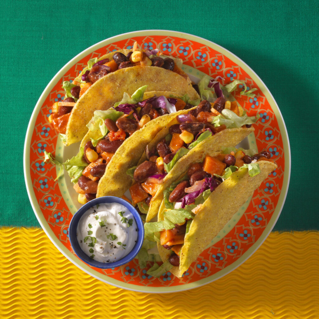 Taco's Met Chili Sin Carne Correctie