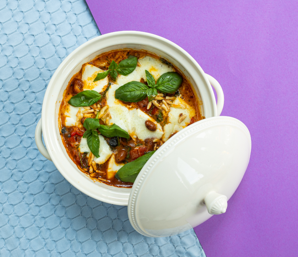 Bonenstoof Mozzarella