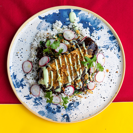 Boon's Crunchie Teriyaki Aubergine