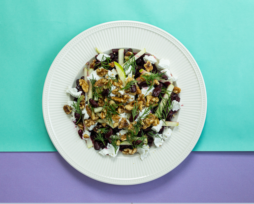 Kidneybonen Bieten Salade