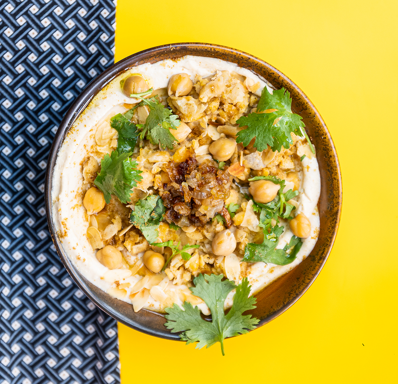 Kikkererwten Hummus