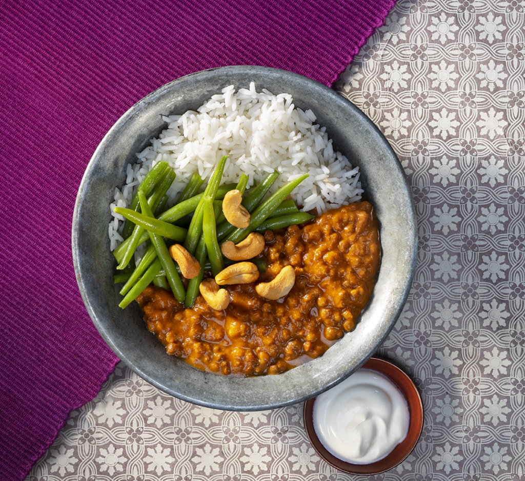 Tandoori Linzen Sperziebonen Lr